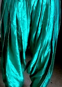 Patyala Salwar With Black Kurti Satin