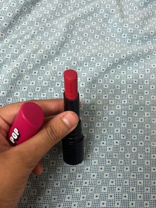 Ruby Red Lipstick