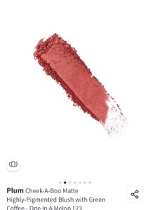 Peachy Plum Blush Cheel A Boo