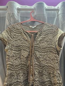 Beige/Biscuit Color Dress | Latin Quarters