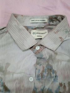 Unique Patterned Button-Down Shirt