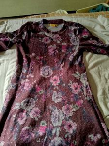 Floral Long Sleeve Dress