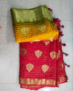 Multi Colour Nice Saree