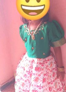 Aari Work Traditional Frock