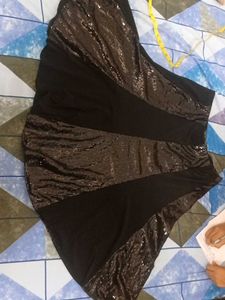 Sequin Detail Skirt