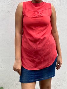 Max ❤️ Mock Neck High Low Top | Zipped