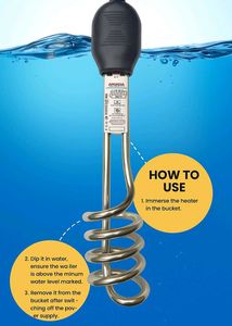 Water Heater Rod 1500W, 12 Month Warranty