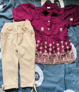 Cute Girls Clothing Set