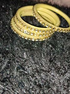 Golden Bangle Set