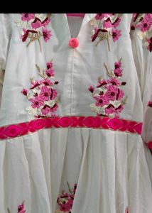 Pink Floral Gown