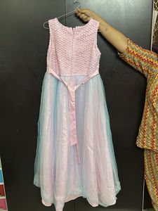 Cute Pink &amp; Blue Party Dress
