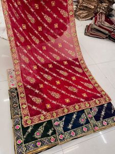 Vintage Look Georgette Duptta