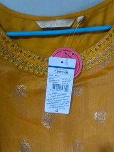 Yellow Kurta....Xxl