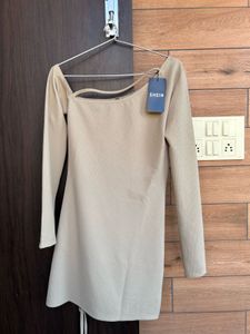 Elegant One-Shoulder Mini Dress