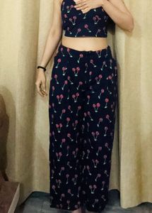 Cherry Print Trouser ( Find My Match In Listing)