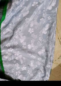 Grey Colour Saree