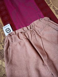 Corduroy Wide Leg Pants