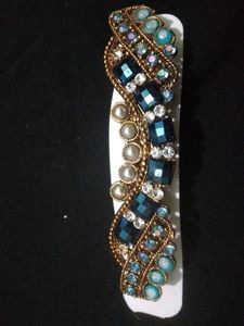 Blue Box Beats Hair Clip