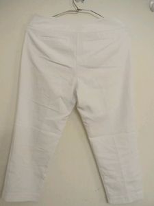 White Capri Pants