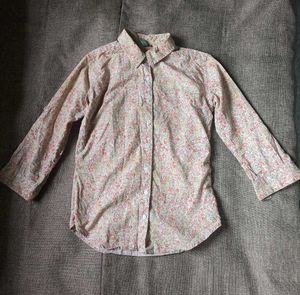 women&#39;s shirt | peach | floral