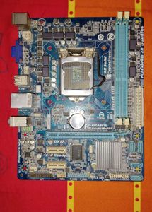 Motherboard With Processor