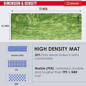 Green Yoga Mat - Unused