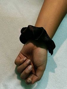 Black Scrunchies