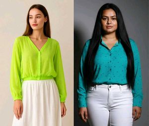 🛍️Combo Of Good Shirt & Top ⭐⭐⭐⭐⭐