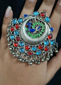 Peacock Ring Multicolor