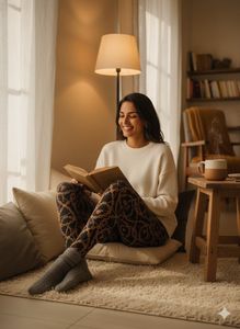 👑ZARA Chain Print Leggings|Gold &amp; Black|Must Buy