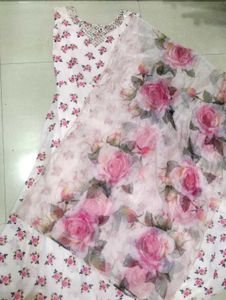 Anarkali With Dupatta