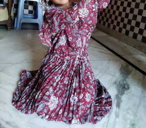 Floral Print Midi Dress