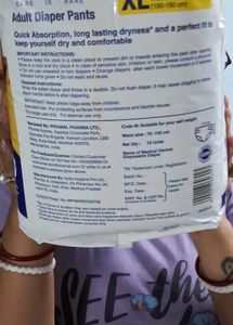 Adult Diaper Pants XL (10 count)