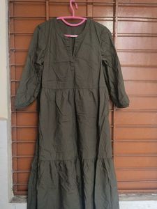 Olive Green Maxi Dress