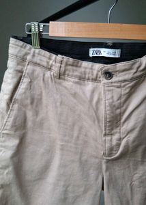 Zara Chino Shorts - Neutral Tan