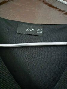 Kazo Black Skater Dress