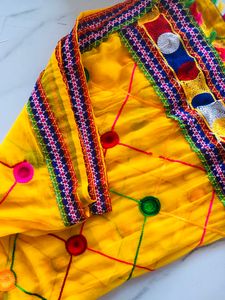 Rajwadi Threadwork Chiffon Dupatta
