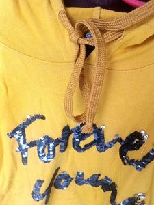 👕 Forever Young Sequins Hoodie