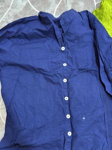Set Of 3 Collared Kurtas