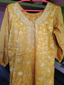 Chanderi Silk Suit 3pcs