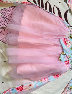 Floral Tulle Dress
