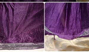 Beautiful Purple 💜 Saree