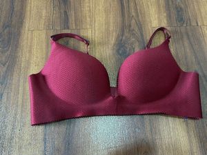 Burgundy Push-Up Bra