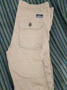 Vohan's Beige Cargo Shorts