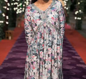 Floral Ethnic Kurta Set