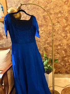 Navy Blue Festive Gown