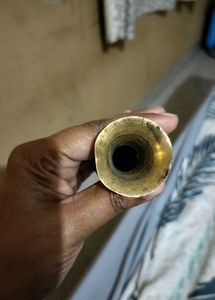 Antique Brass Small Vase