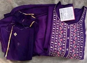 Elegant Purple Kurta Set