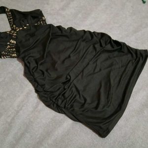 Halter Neck Mini Dress