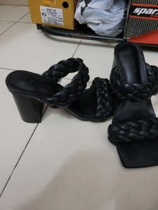 New Black Block Heels